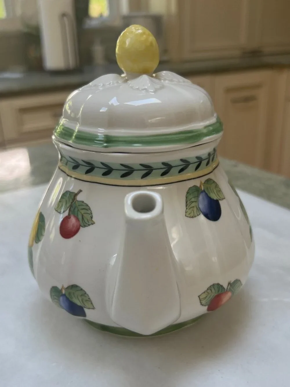 Villeroy & Bock French Garden Fleurence Teapot and Lid